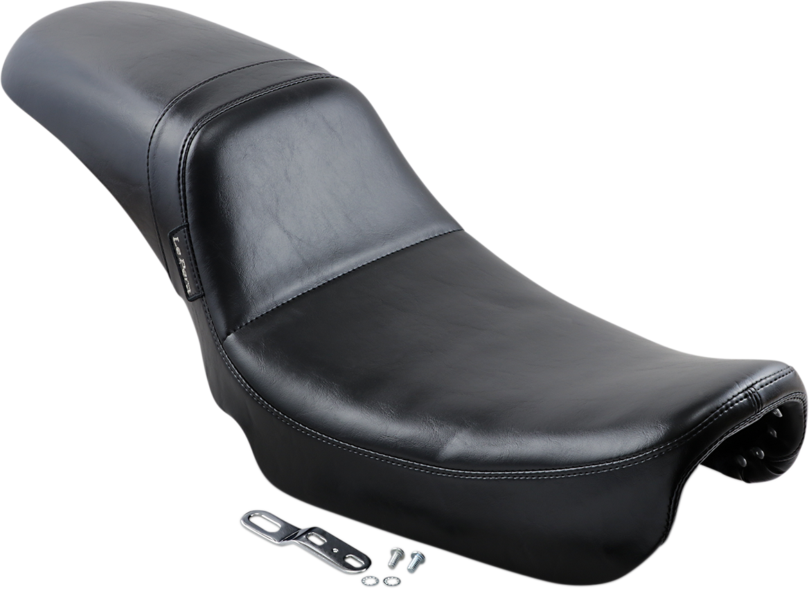 LE PERA Daytona Daddy Long Legs Seat - Black - Dyna '06-'17 LK-510DL — image 2