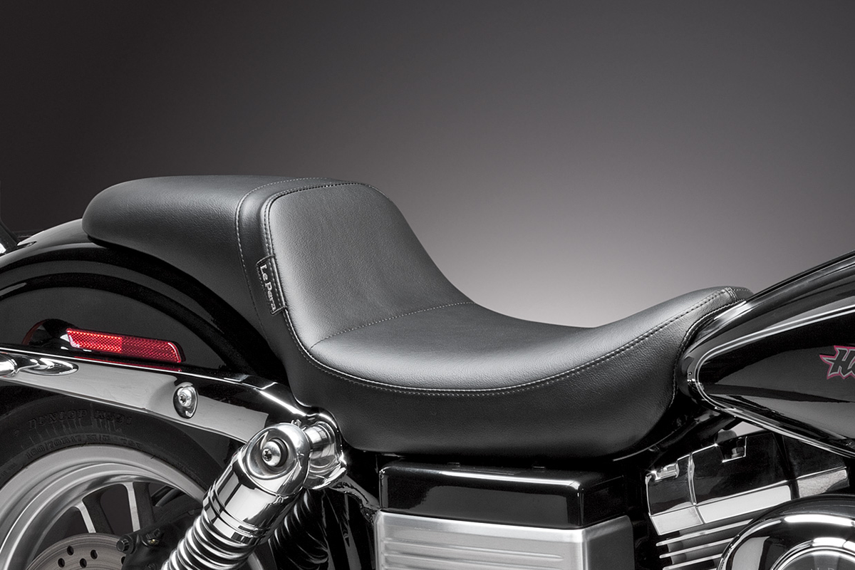 LE PERA Daytona Daddy Long Legs Seat - Black - Dyna '06-'17 LK-510DL — image 5