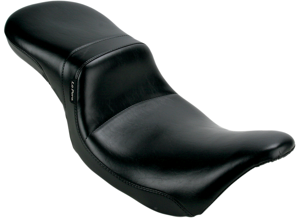 LE PERA Daytona 2-Up Seat - Without Backrest - Smooth - Black - Dyna '06-'17 LK-515 — image 6