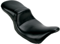 LE PERA Daytona 2-Up Seat - Without Backrest - Smooth - Black - FL '08-'25 LK-567 — image 1