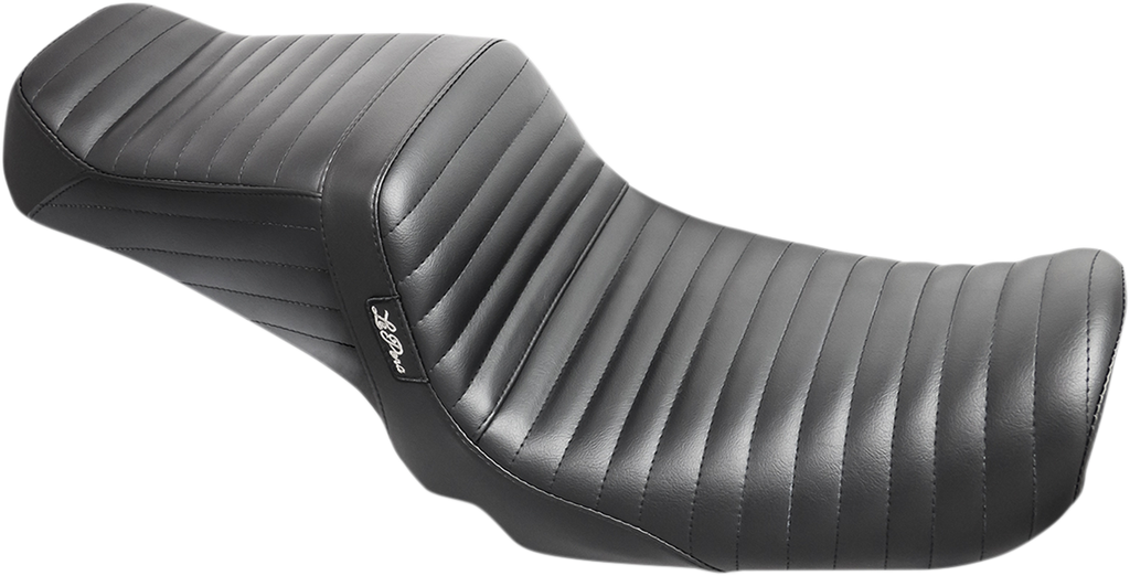 LE PERA Tailwhip Seat - Pleated - Black - FXD '06-'17 LK-581PT — image 1