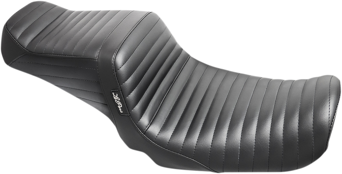 LE PERA Tailwhip Seat - Pleated - Black - FXD '06-'17 LK-581PT — image 1