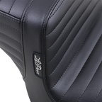 LE PERA Tailwhip Seat - Pleated - Black - XL '10-'22 LK-586PT — image 2