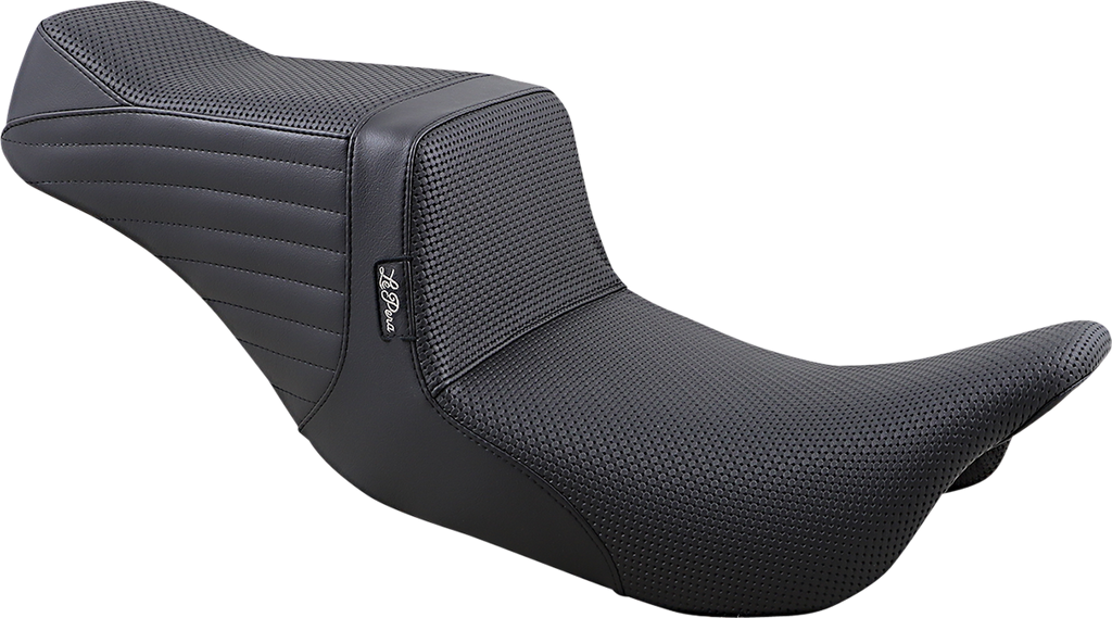 LE PERA Tailwhip Seat - Basketweave - Black - FL '08-'23 LK-587BW — image 1