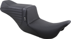LE PERA Tailwhip Seat - Basketweave - Black - FL '08-'23 LK-587BW — image 1