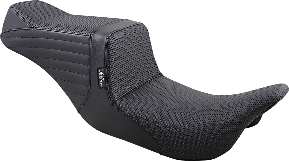 LE PERA Tailwhip Seat - Basketweave - Black - FL '08-'23 LK-587BW — image 1