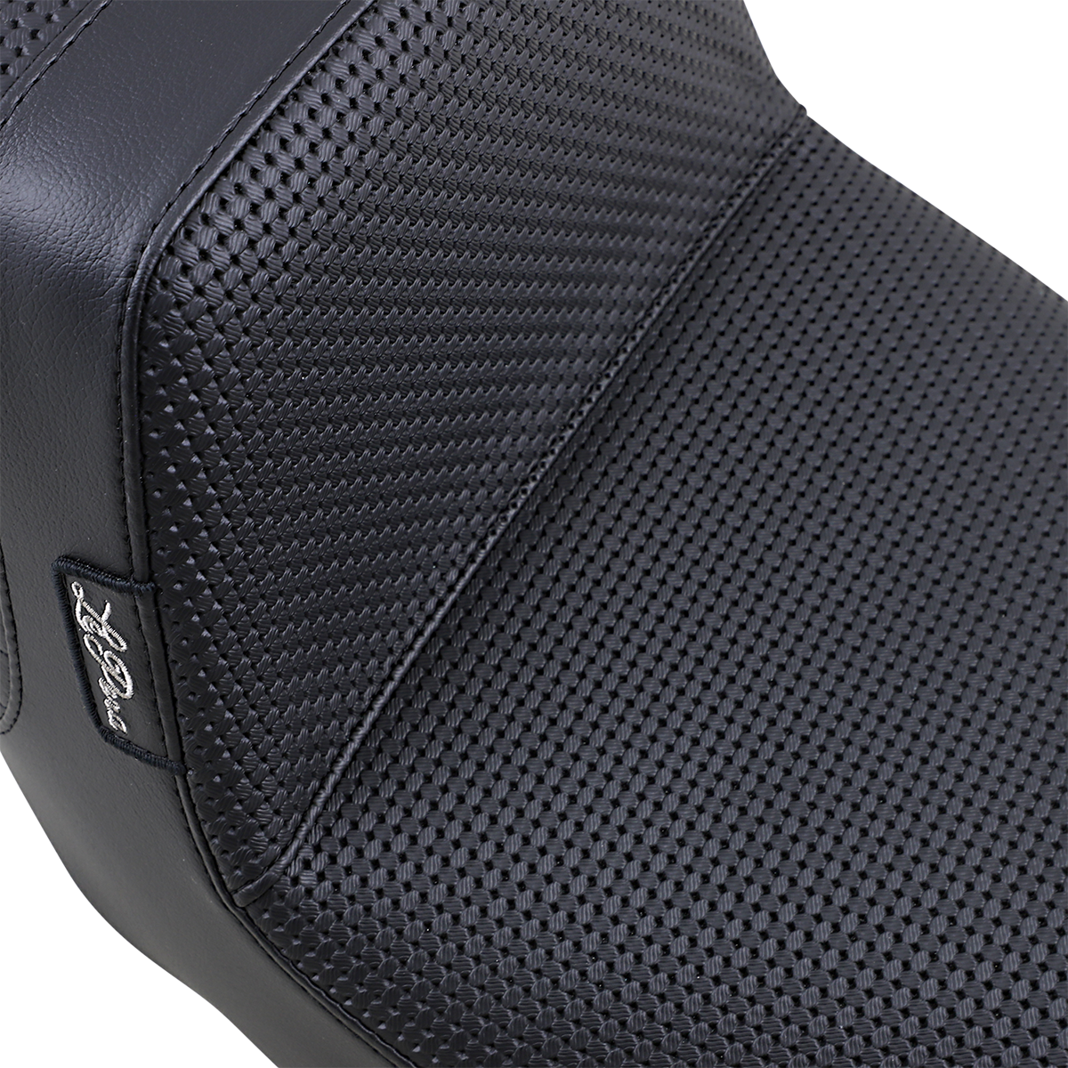 LE PERA Tailwhip Seat - Basketweave - Black - FL '08-'23 LK-587BW — image 2