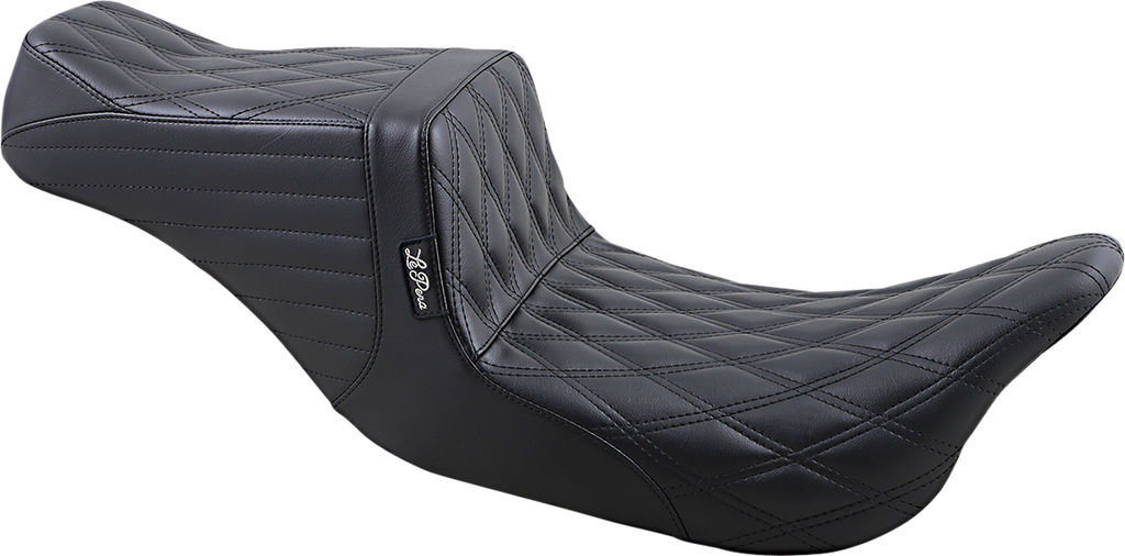 LE PERA Tailwhip Seat - Double Diamond - Black - FL '08-'23 LK-587DD — image 1
