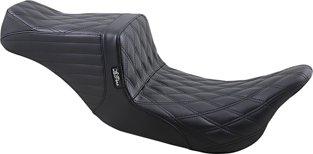 LE PERA Tailwhip Seat - Double Diamond - Black - FL '08-'23 LK-587DD — image 1