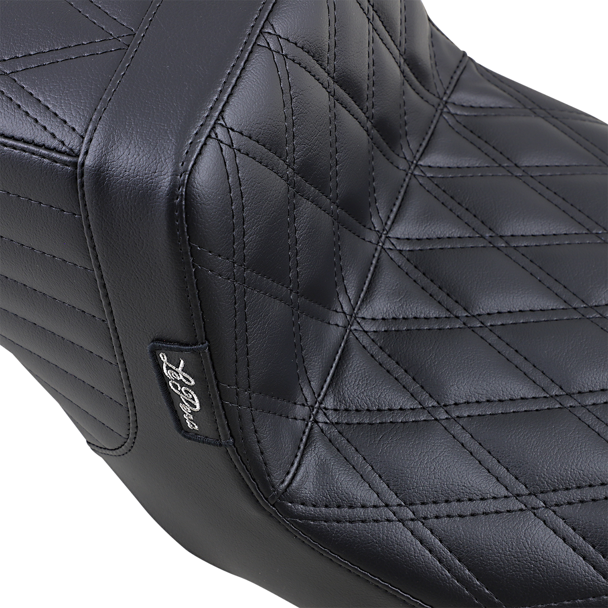 LE PERA Tailwhip Seat - Double Diamond - Black - FL '08-'23 LK-587DD — image 2
