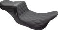 LE PERA Tailwhip Seat - Double Diamond w/ Grip Tape - Black - FL '08-'23 LK-587DDGP — image 1