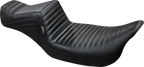 LE PERA Tailwhip Daddy Long Legs Seat - Pleated - Black - Touring '08-'23 LK-587DLPT — image 1