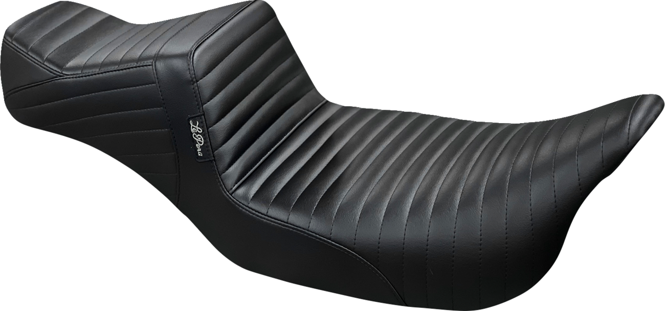 LE PERA Tailwhip Daddy Long Legs Seat - Pleated - Black - Touring '08-'23 LK-587DLPT — image 1