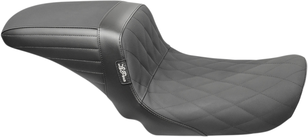 LE PERA Kickflip Daddy Long Legs Seat - Diamond w/ Gripp Tape - Black - FX '06-'17 LK-591DLDMGP — image 1