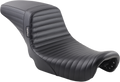 LE PERA Kickflip Daddy Long Legs Seat - Pleated - Black - FX '06-17 LK-591DLPT — image 1