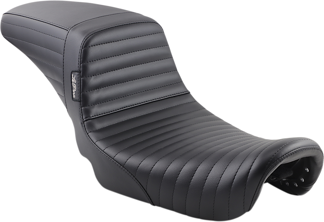 LE PERA Kickflip Daddy Long Legs Seat - Pleated - Black - FX '06-17 LK-591DLPT — image 1