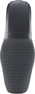LE PERA Kickflip Daddy Long Legs Seat - Pleated w/ Gripp Tape - Black - FX '06-'17 LK-591DLPTGP — image 3
