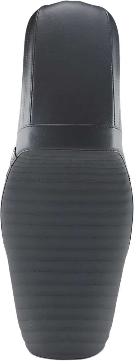 LE PERA Kickflip Daddy Long Legs Seat - Pleated w/ Gripp Tape - Black - FX '06-'17 LK-591DLPTGP — image 3