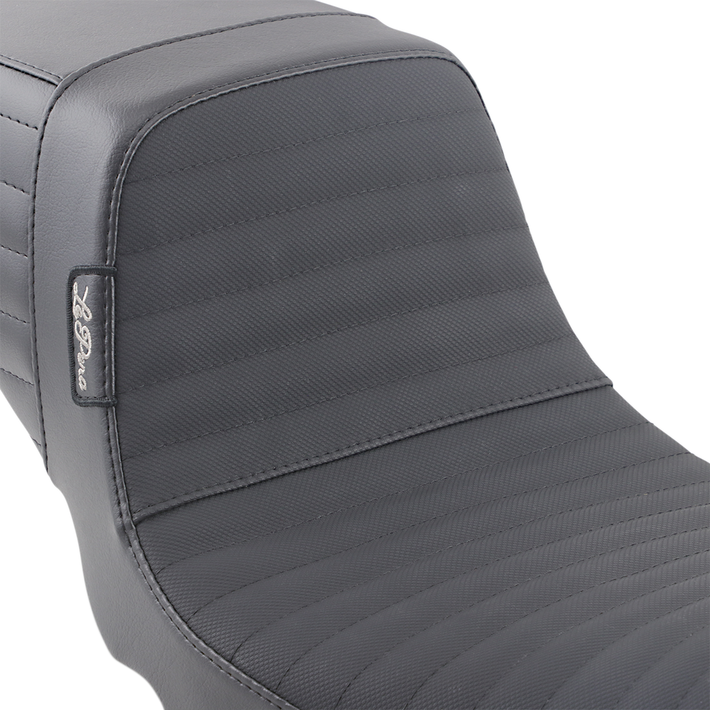 LE PERA Kickflip Daddy Long Legs Seat - Pleated w/ Gripp Tape - Black - FX '06-'17 LK-591DLPTGP — image 4