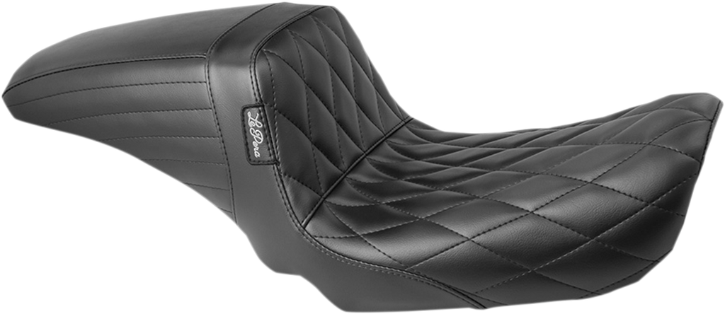 LE PERA Kickflip Seat - Diamond - Black - FXD '06-'17 LK-591DM — image 1