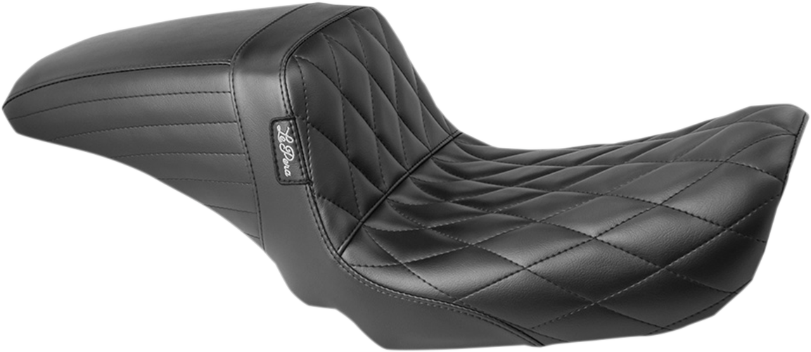LE PERA Kickflip Seat - Diamond - Black - FXD '06-'17 LK-591DM — image 1
