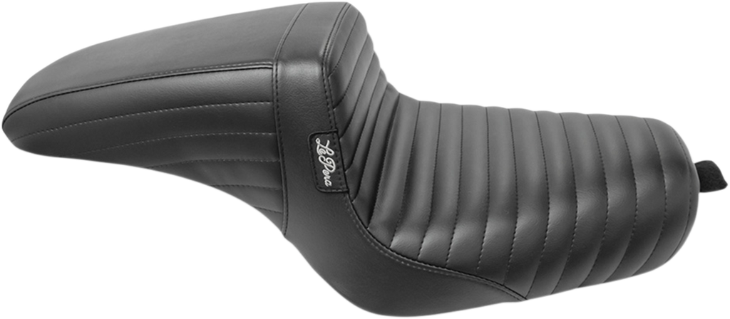 LE PERA Kickflip Seat - Pleated - Black - XL '10-'22 LK-596PT — image 1