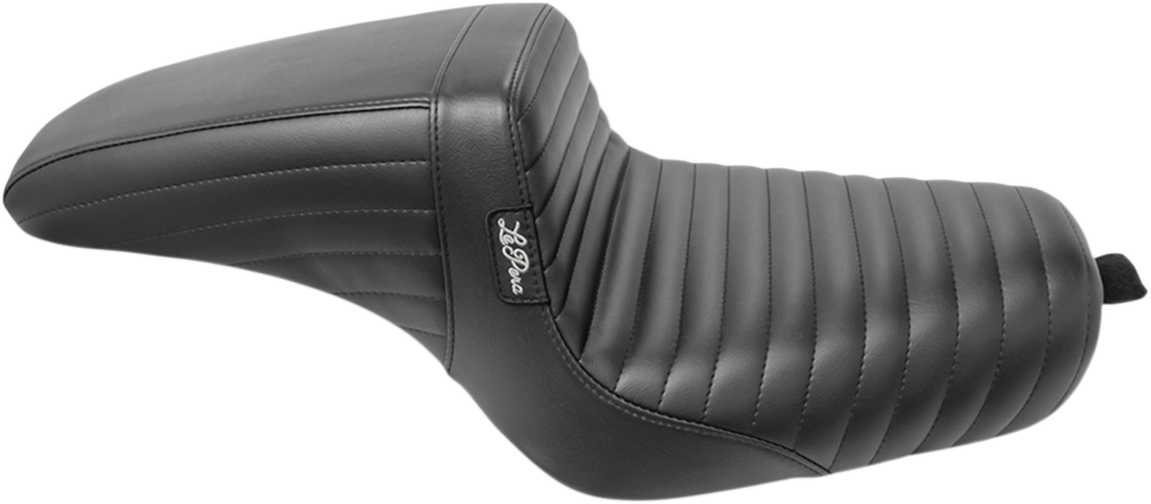 LE PERA Kickflip Seat - Pleated - Black - XL '10-'22 LK-596PT — image 1