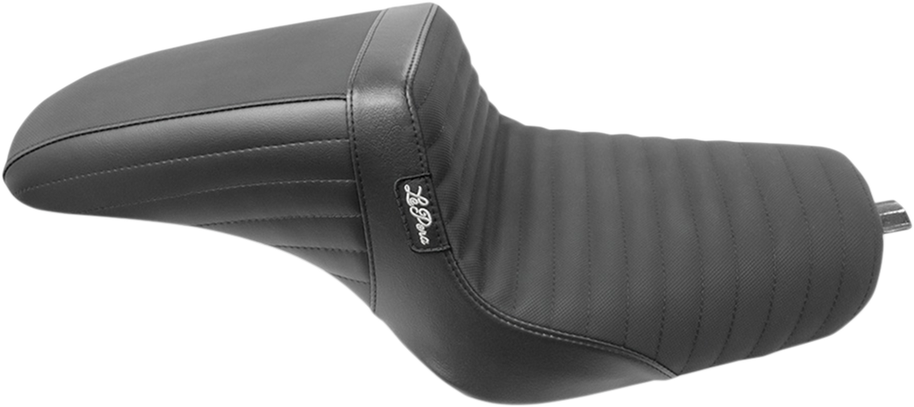 LE PERA Kickflip Seat - Pleated w/ Gripp Tape - Black - XL '10-'22 LK-596PTGP — image 1