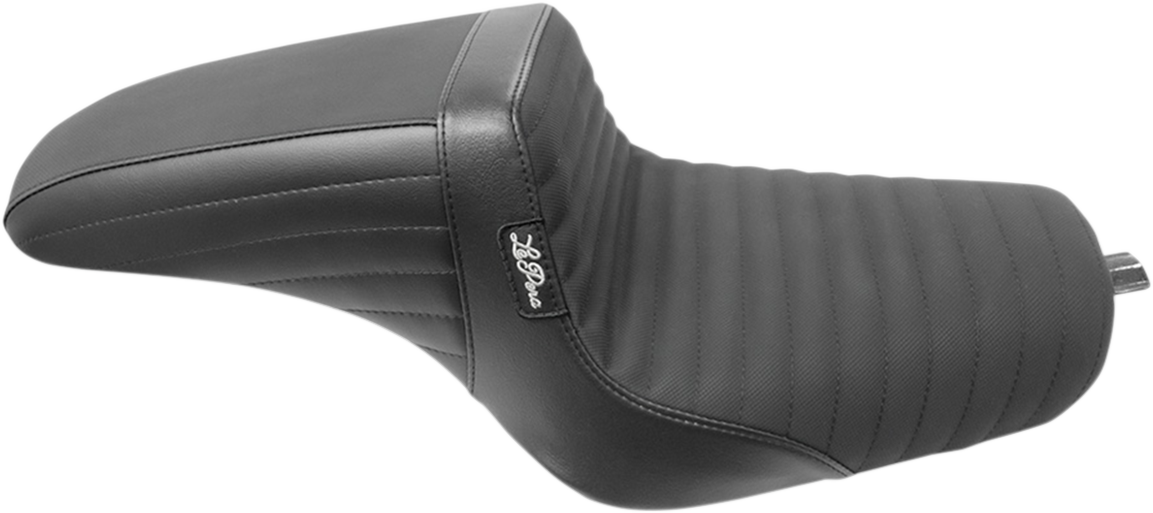 LE PERA Kickflip Seat - Pleated w/ Gripp Tape - Black - XL '10-'22 LK-596PTGP — image 1