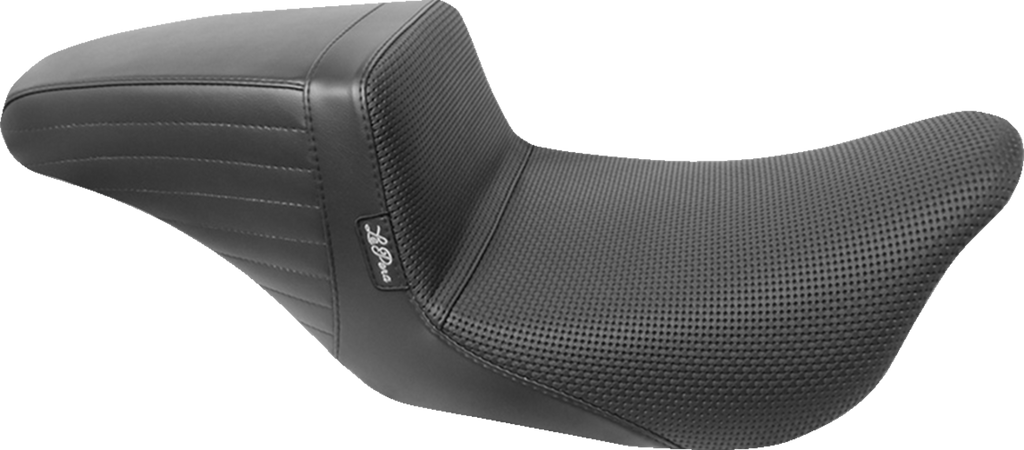 LE PERA Kickflip Seat - Basketweave - Black - FL '08-'25 LK-597BW — image 1