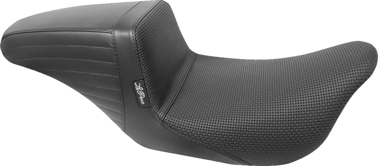 LE PERA Kickflip Seat - Basketweave - Black - FL '08-'25 LK-597BW — image 1