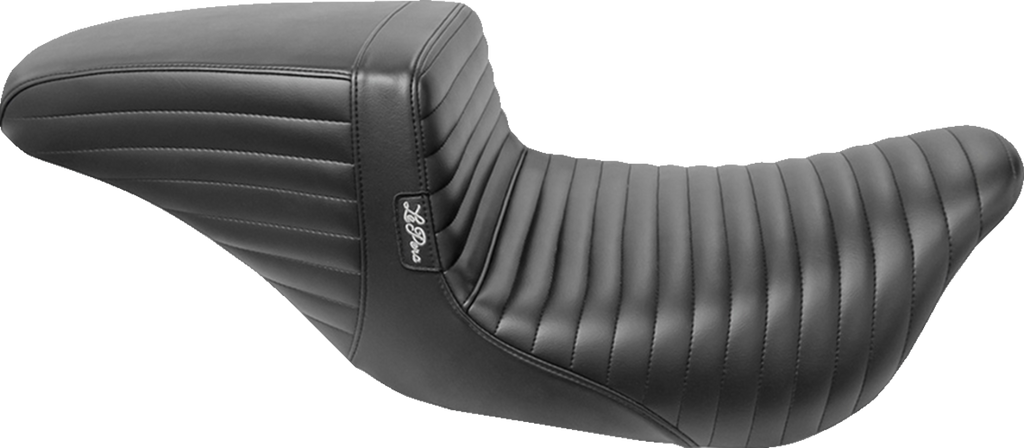 LE PERA Kickflip Daddy Long Legs Seat - Pleated - Black - FL '08-'25 LK-597DLPT — image 1