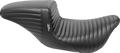 LE PERA Kickflip Seat - Pleated - Black - FL '08-'25 LK-597PT — image 1