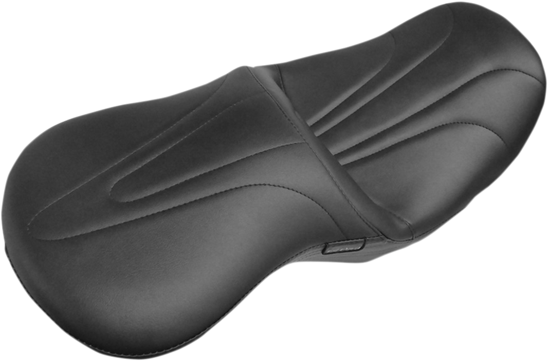 LE PERA Sorrento 2-Up Seat - Stitched - Black - FL '08-'25 LK-907NB — image 1