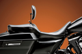 LE PERA Maverick Seat - with Backrest - Smooth - Black - FL '08-'25 LK-957BRS — image 1