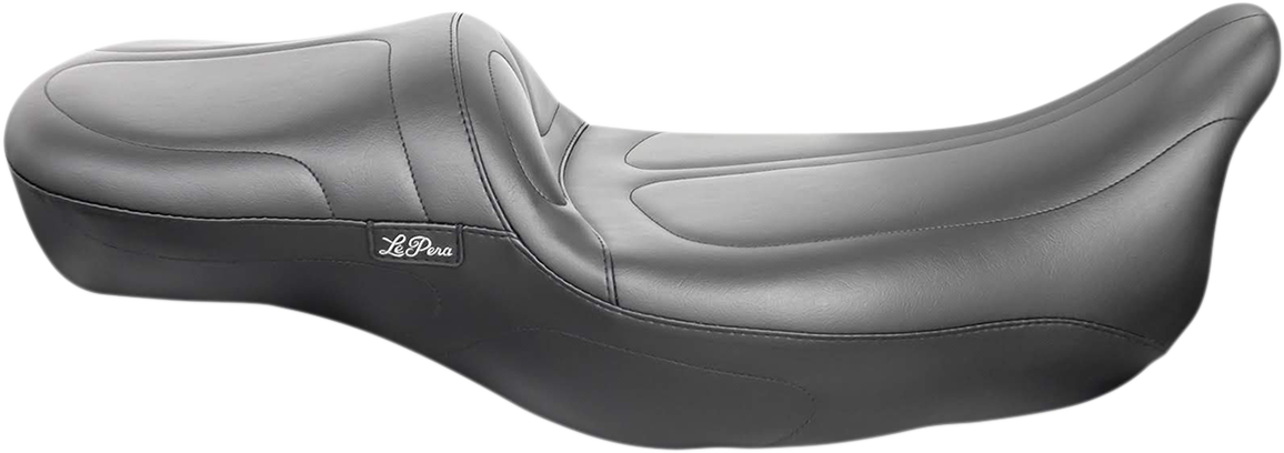 LE PERA Maverick Daddy Long Legs Seat - Black - Stitched - FL '08-'23 LK-957DLT — image 2