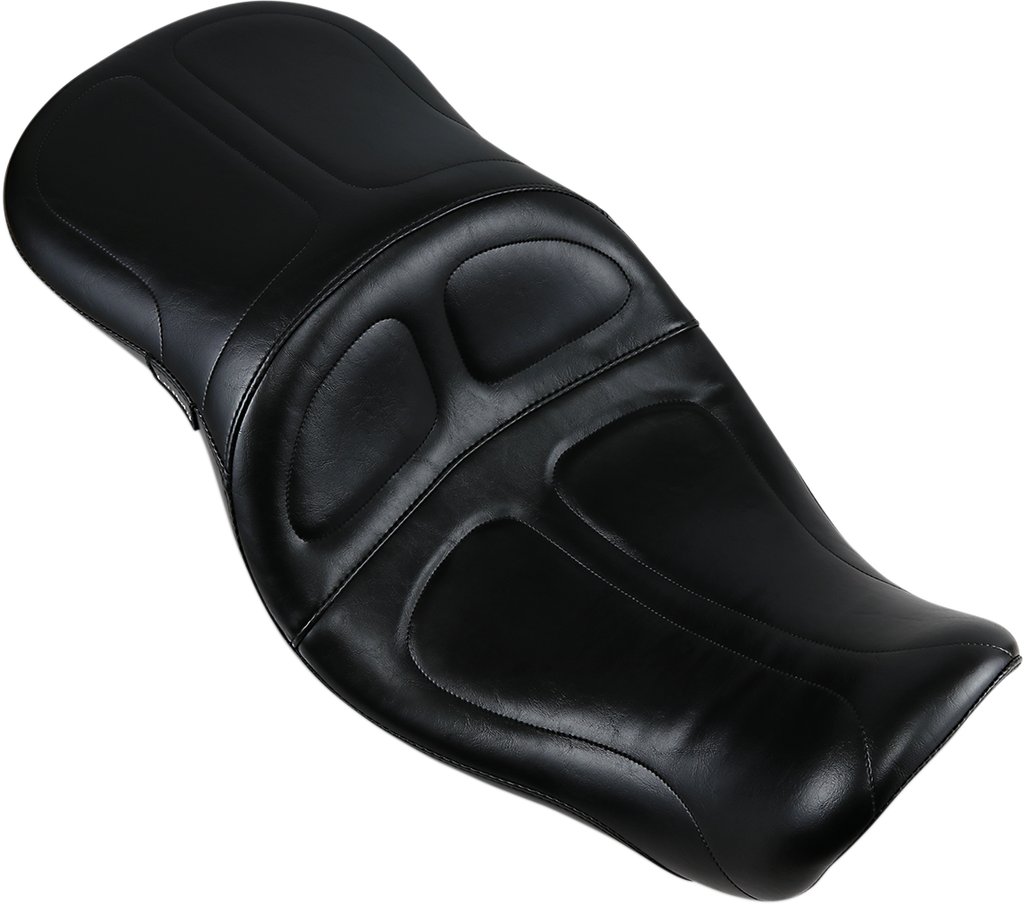 LE PERA Maverick Seat - without Backrest - Stitched - Black - FLD/FXD '06-'17 LK-970 — image 1