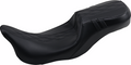 LE PERA Outcast Daddy Long Legs Seat - 2-Up - w/o Backrest - Black w/Black Double Diamond Inlay - FL '08-'22 LK-997DLGT2 — image 1