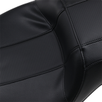 LE PERA Outcast Daddy Long Legs Seat - 2-Up - w/o Backrest - Carbon Fiber Inlay - Black - FL '08-'23 LK-997DLGT3 — image 2