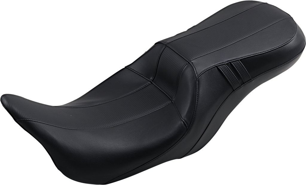 LE PERA Outcast GT-2 Seat - 2-Up - w/o Backrest - Black Carbon Fiber Inlay - FL '08-'23 LK-997GT3 — image 1