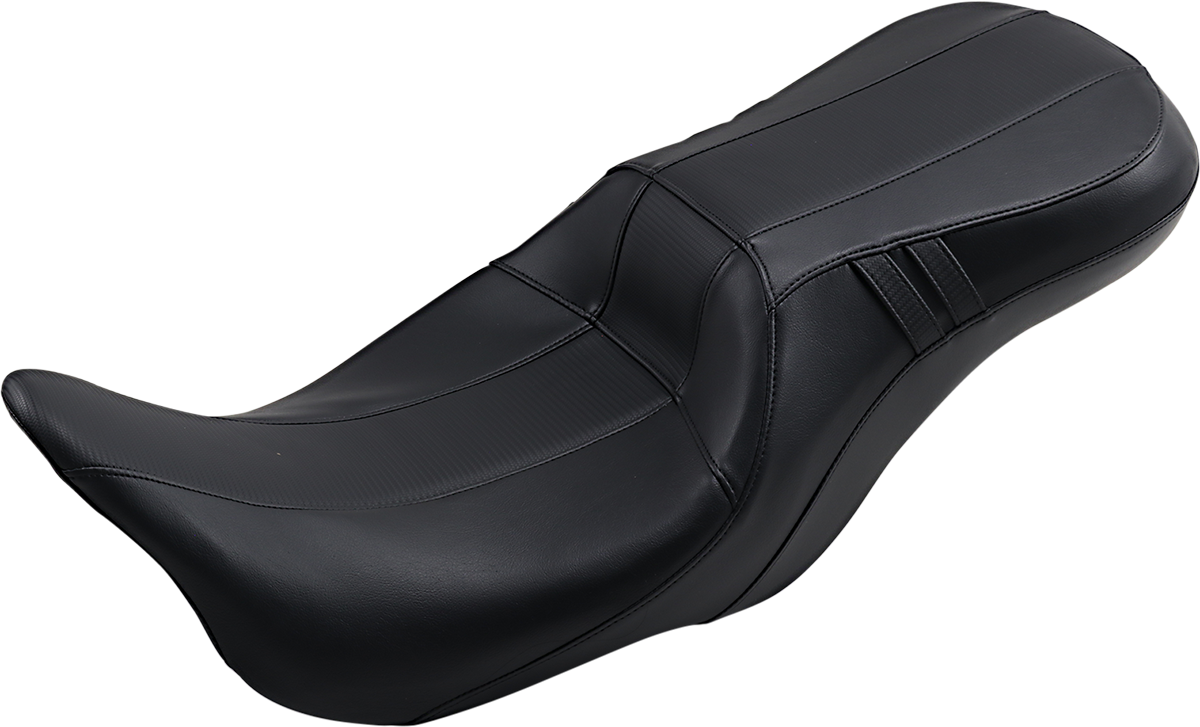 LE PERA Outcast GT-2 Seat - 2-Up - w/o Backrest - Black Carbon Fiber Inlay - FL '08-'23 LK-997GT3 — image 1