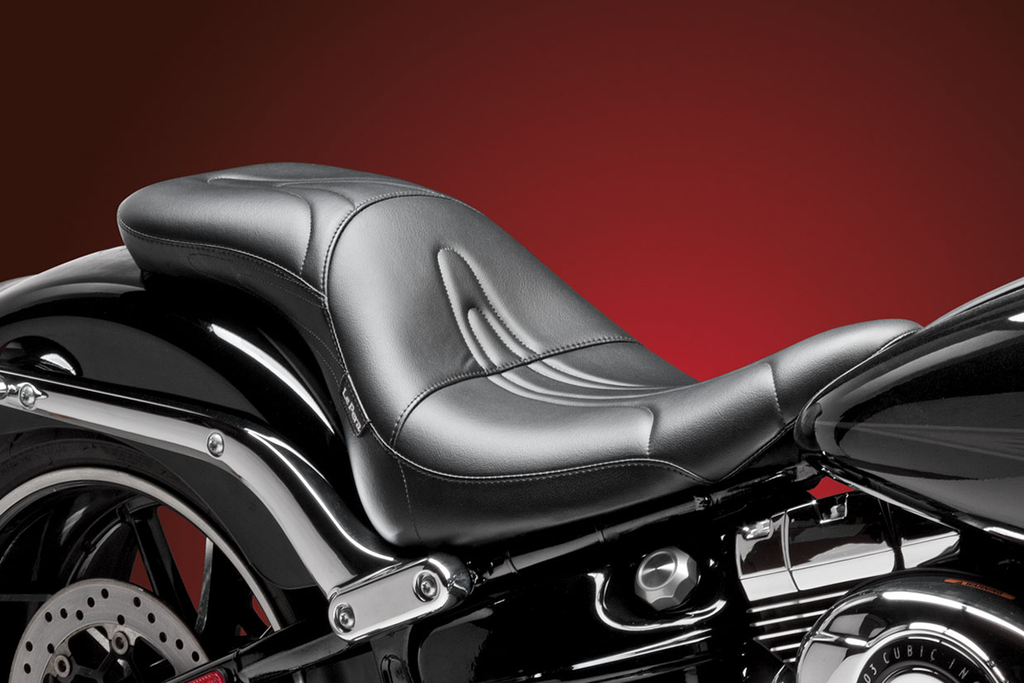 LE PERA Sorrento 2-Up Seat - Stitched - Black - FXSB '13-'17 LKB-900 — image 1
