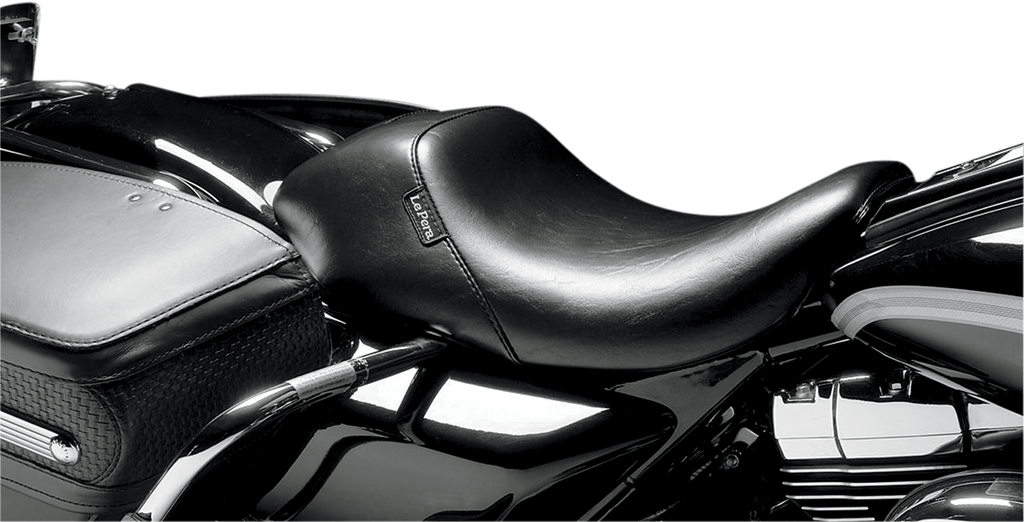 LE PERA Bare Bones Up-Front Solo Seat - Black - FL '08-'25 LKU-005 — image 1