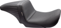 LE PERA Kickflip Up Front Seat - Basketweave - Black - Dyna '06-'17 LKU-591BW — image 1