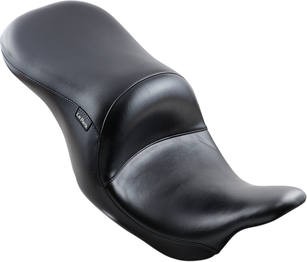 LE PERA Maverick Up-Front Seat - Without Backrest - Smooth - Black - FL '08-'25 LKU-957S — image 1