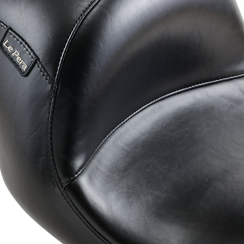 LE PERA Maverick Up-Front Seat - Without Backrest - Smooth - Black - FL '08-'25 LKU-957S — image 3