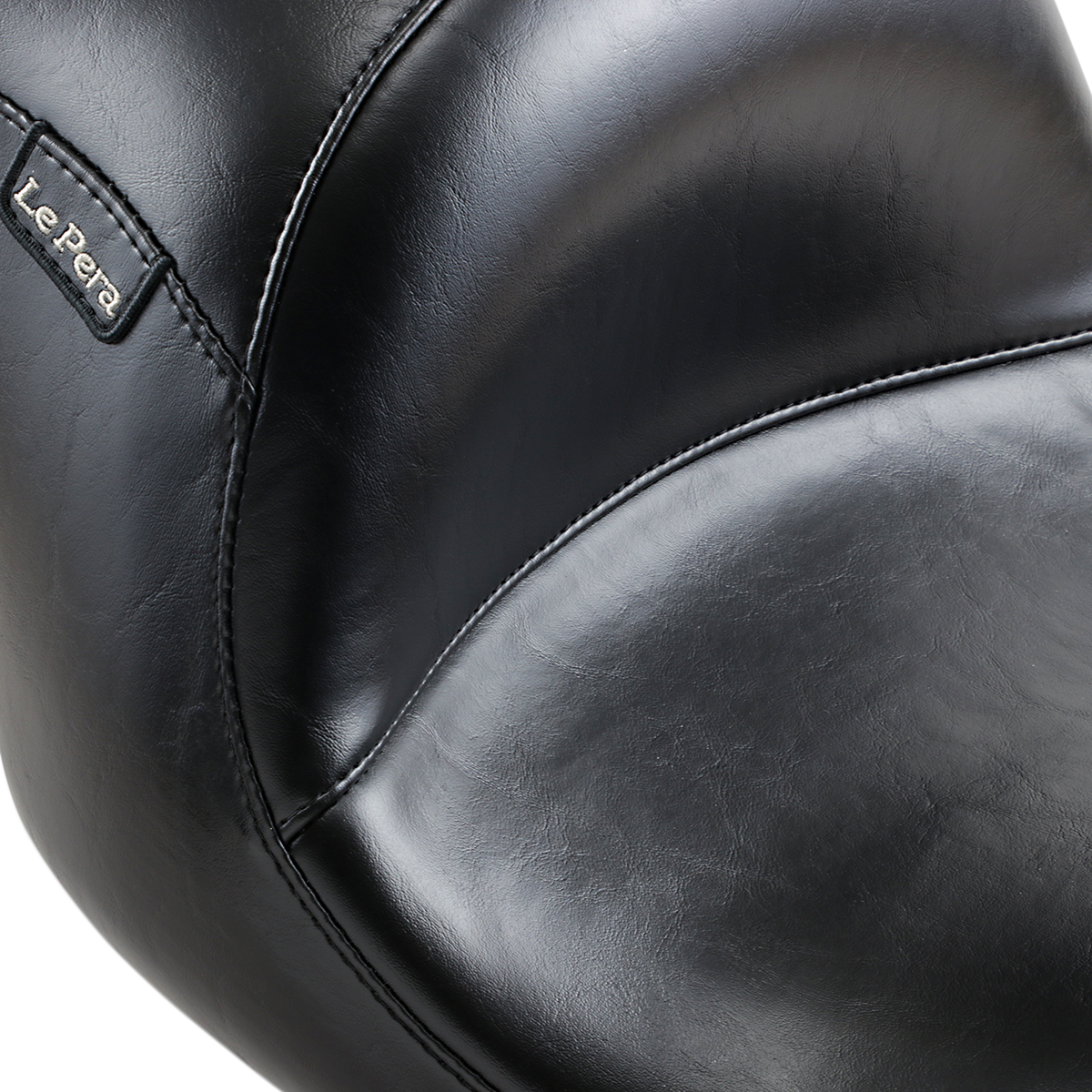 LE PERA Maverick Up-Front Seat - Without Backrest - Smooth - Black - FL '08-'25 LKU-957S — image 3