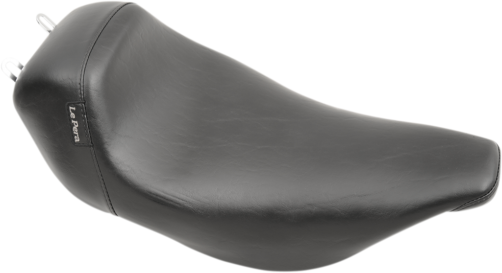 LE PERA Bare Bones Solo Seat - Smooth - Black - FL '97-'01 LN-005 — image 1