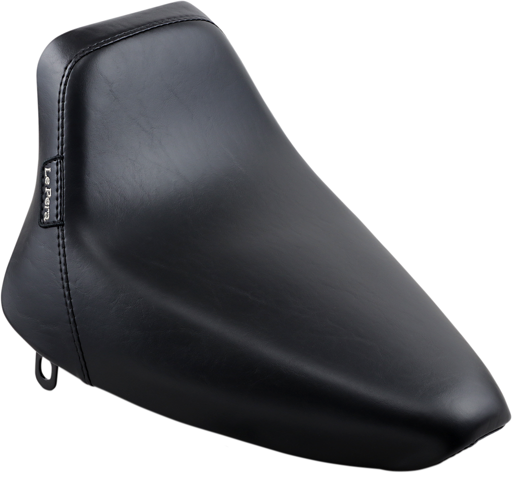 LE PERA Bare Bones Solo Seat - Smooth - Black - FL/FX '84-'99 LN-007 — image 1