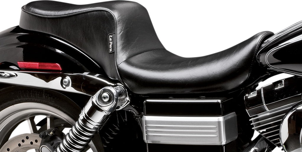 LE PERA Cherokee Seat - Smooth - Black - FXD '96-'03 LN-021 — image 1